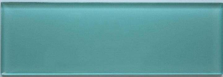 Aqua 3x9 Glass Subway Tile