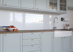 Natural Branco Glossy 3x6 Ceramic Subway Tile