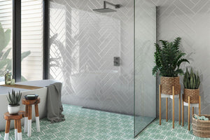 Natural Cinza Glossy 4x16 Ceramic Subway Tile