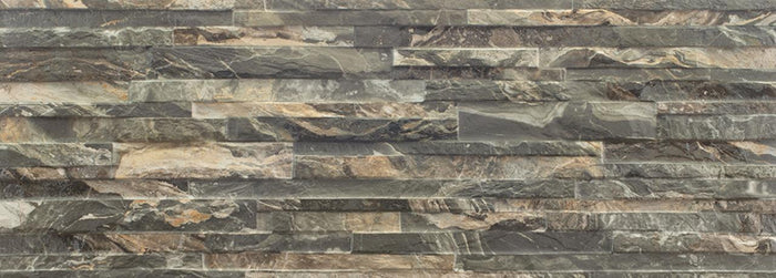 Thuy Emperador 13x36 Textured Porcelain Wall Tile 1