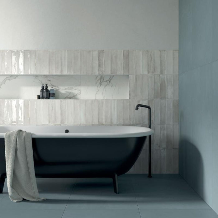 Living White 12x24 Porcelain Wall Tile 2