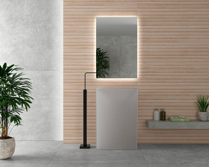 Helsinki RLV Haya 24x48 Fluted Wood Look Porcelain Wall Tile 2