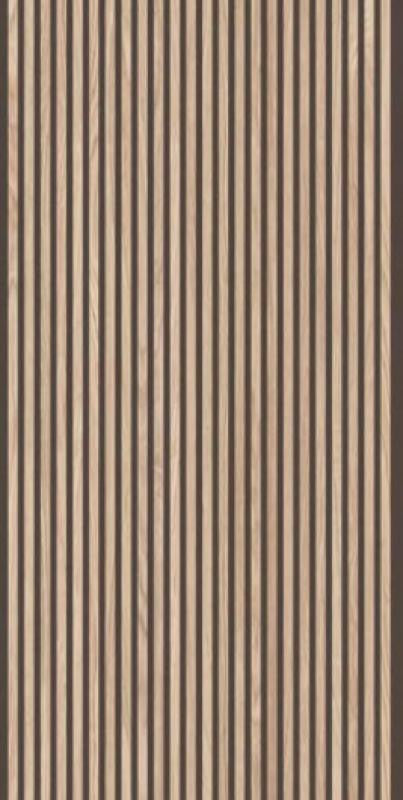 Canne 3D Ecru Black 24x48 Relief Porcelain Wall Tile