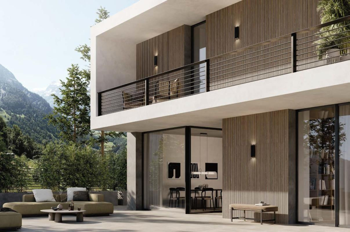 Canne 3D Ecru Black 24x48 Relief Porcelain Wall Tile