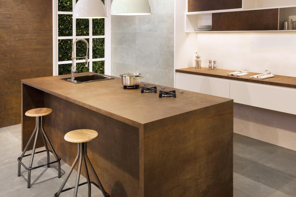 Coverlam Lava Corten 39x118 Porcelain Panel
