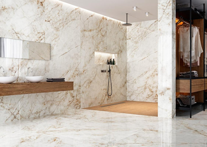 Coverlam Cuarzo Reno 48x109 Polished Porcelain Panel Porcelain Tile 3