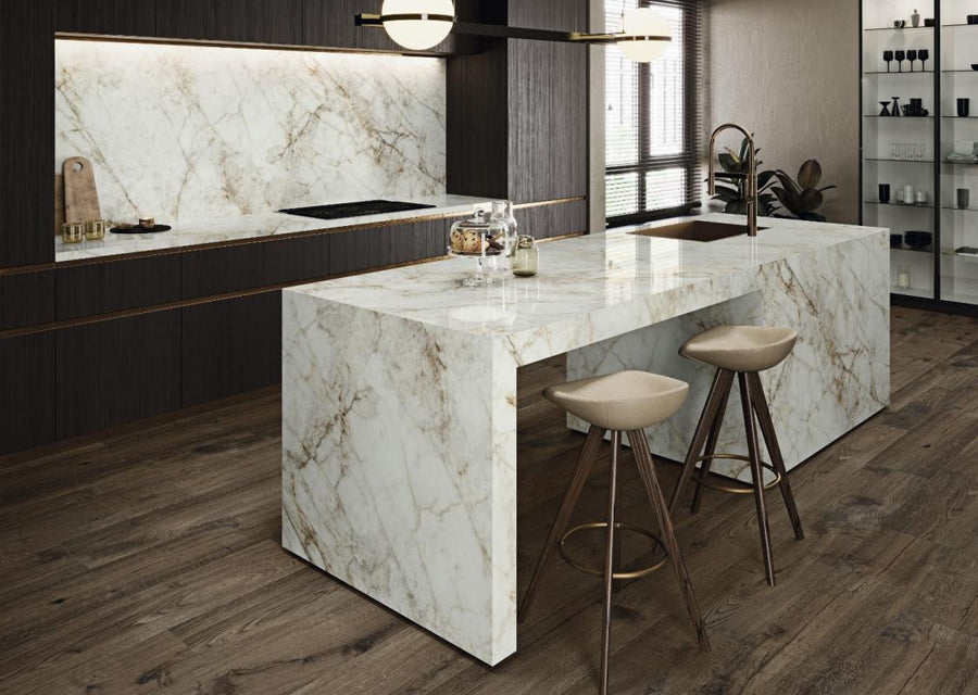 Coverlam Cuarzo Reno 48x109 Polished Porcelain Panel