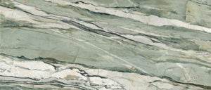 Azulejo porcelánico Marmoteca Verde Picasso Lux3D 48x110 efecto mármol