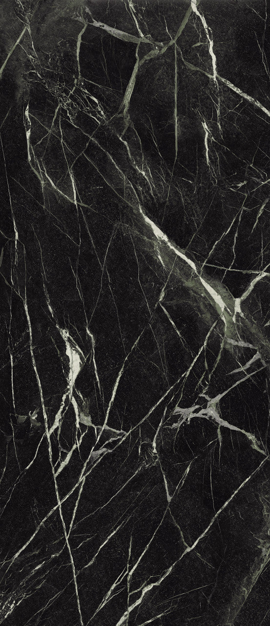 Marmoteca Deep Green 48x110 Marble Look Porcelain Panel