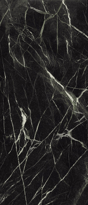 Marmoteca Deep Green 48x110 Marble Look Porcelain Panel