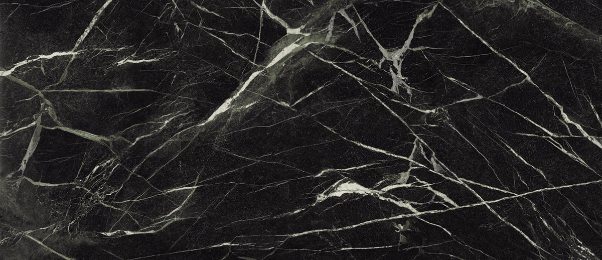 Marmoteca Deep Green 48x110 Marble Look Porcelain Panel