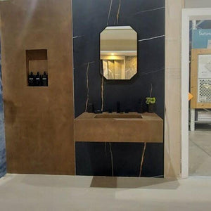 Marmoteca Sahara Noir 48x110 Marble Look Porcelain Panel