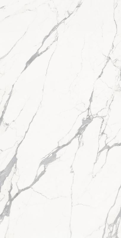 Marmoteca Statuario Prem 48x110 Marble Look Porcelain Tile