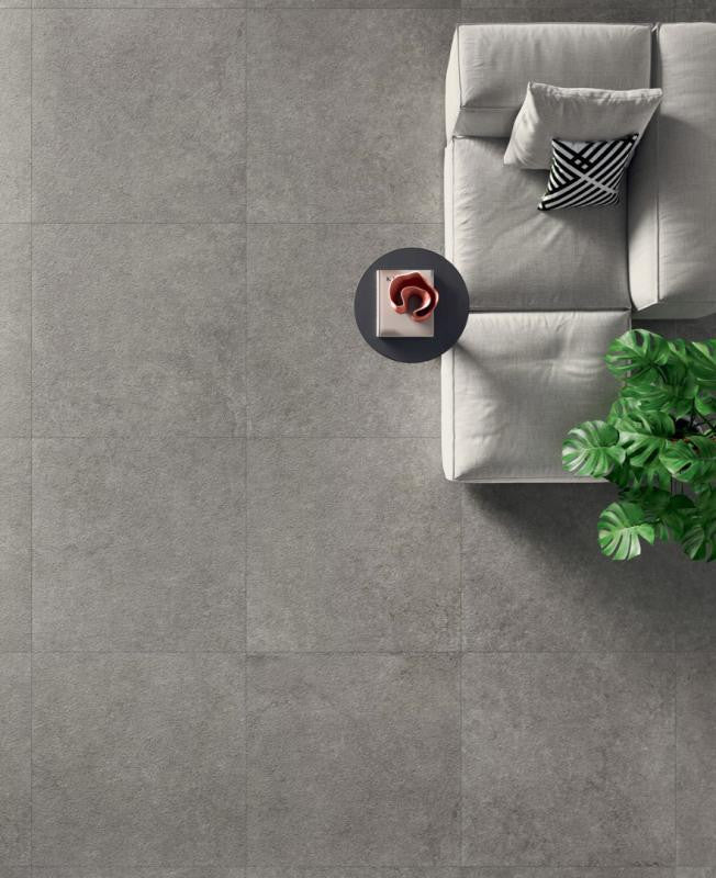 Pura Grey Chiseled 48x109 Porcelain Panel Porcelain Tile 2