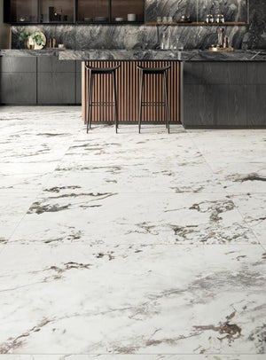 Perpetual Breccia Warm 48x109 Marble Look Porcelain Slab