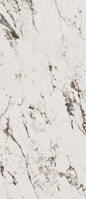 Perpetual Breccia Warm Polished 48x109 Marble Look Porcelain Slab