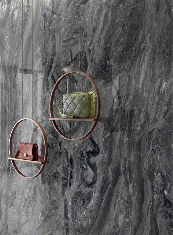 Perpetual Orobico Blend Polished 48x109 Marble Look Porcelain Slab