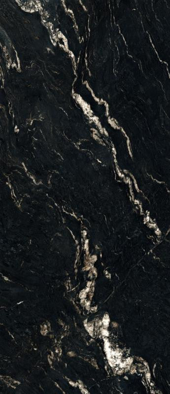 Perpetual Belvedere Dark Polished 48x109 Marble Look Porcelain Panel Porcelain Tile 1