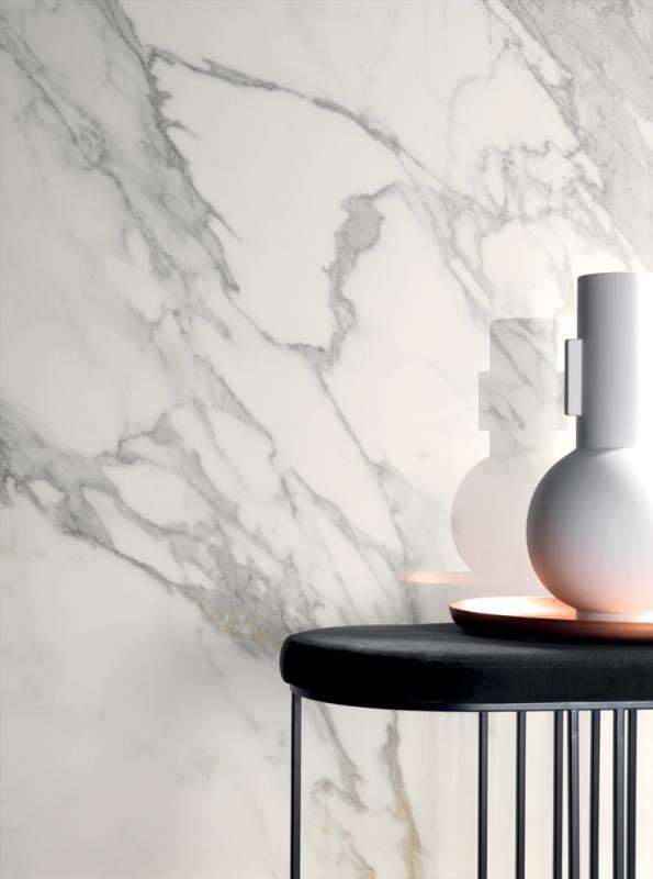 Synestesia Pure Statuario 48x109 Marble Look Porcelain Panel Porcelain Tile 2