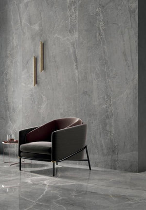 Synestesia Gray Marble 48x109 Polished Porcelain Slab
