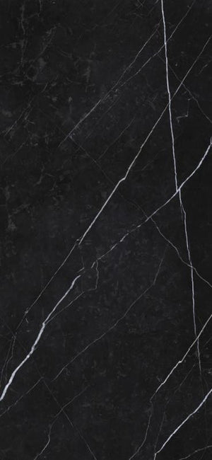 Delight Marquina Nero 48x102 Polished Marble Look Porcelain Tile