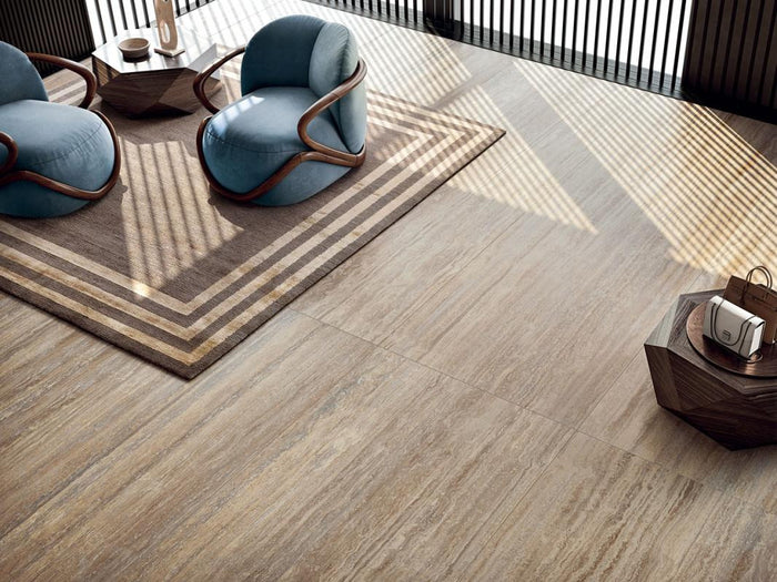 Starlight Travertino Class 48x109 Porcelain Panel Porcelain Tile 2