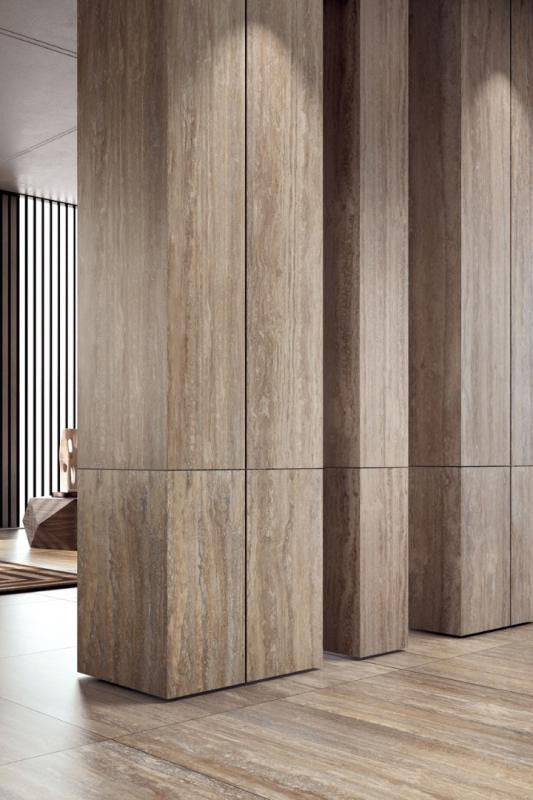 Starlight Travertino Class 48x109 Porcelain Panel Porcelain Tile 3
