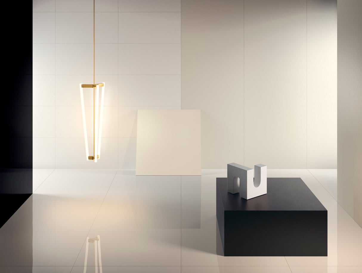 Cotto D'Este B&W White 39x118 Porcelain Slab