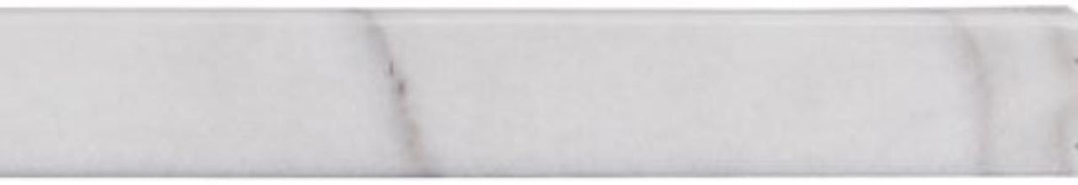 Carrara Polished Marble Threshold 2x36