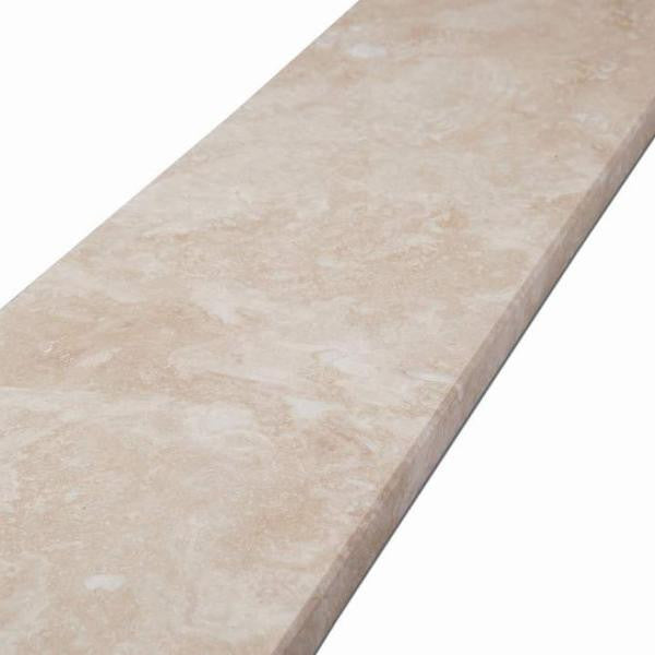 Travertine Double Bevel Sill 6x74