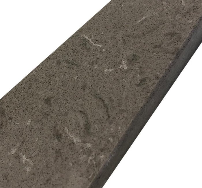 Nordic Grey Engineered Marble Double Bevel Sill 6x72 Tile 1