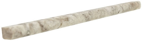 Silver Travertine Pencil Liner 0.4x12 2