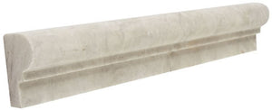 Silver Travertine Ogee Liner 2x12