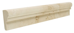 Classic Travertine Ogee Liner 2x12