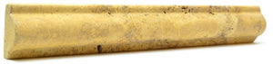 Gold Travertine Tumbled Liner 1-3/4x12