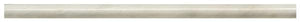 Pearl White Marble Pencil Liner Polished 5/8x12