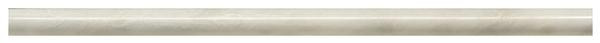 Pearl White Marble Pencil Liner Polished 5/8x12 3