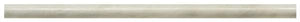 Pearl White Marble Pencil Liner Polished 5/8x12