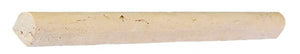 Noce Travertine Pencil Liner Tumbled 3/4x12
