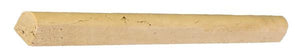 Noce Travertine Pencil Liner Tumbled 3/4x12