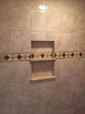 Classic Premium Travertine Tumbled 4x4 Wall Tile