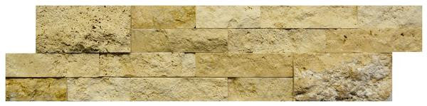 Light Travertine 6x24 Splitface Ledger Panel Travertine Tile 2