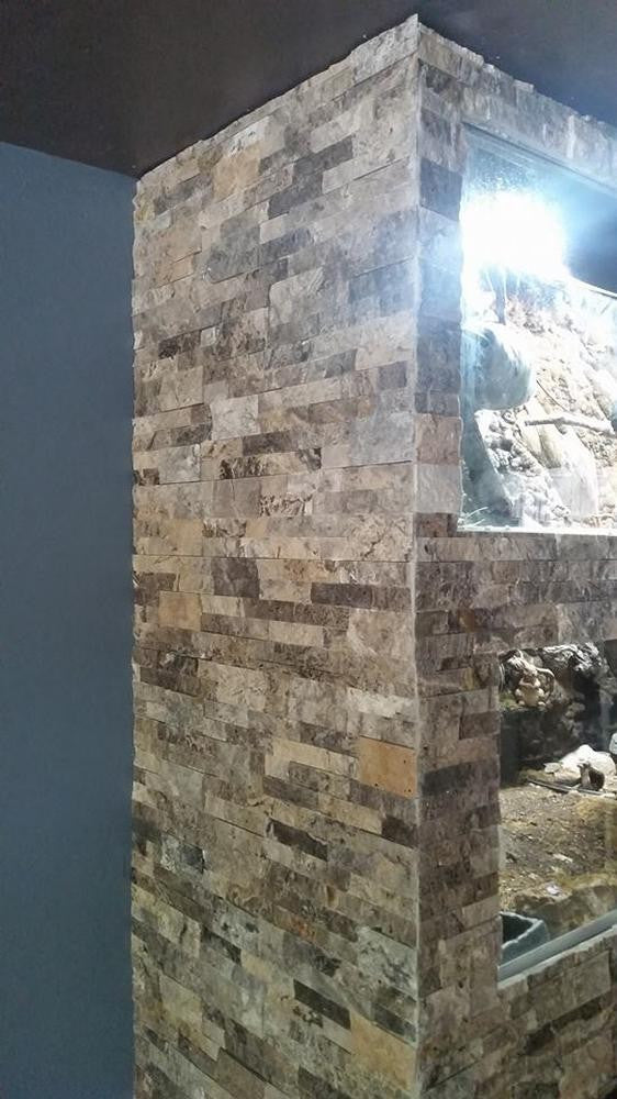 Stone-Look Feature Wall — Stone Look Outdoor tile at Tile Outlets of America