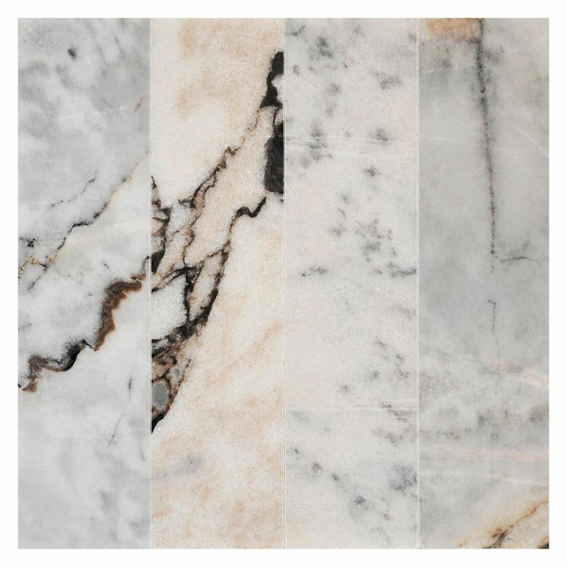 Amazon Marble 3x12 Honed Subway Tile
