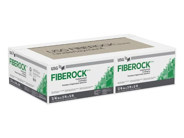 Fiberock 1/4" Backer Board 3 x 5 ft