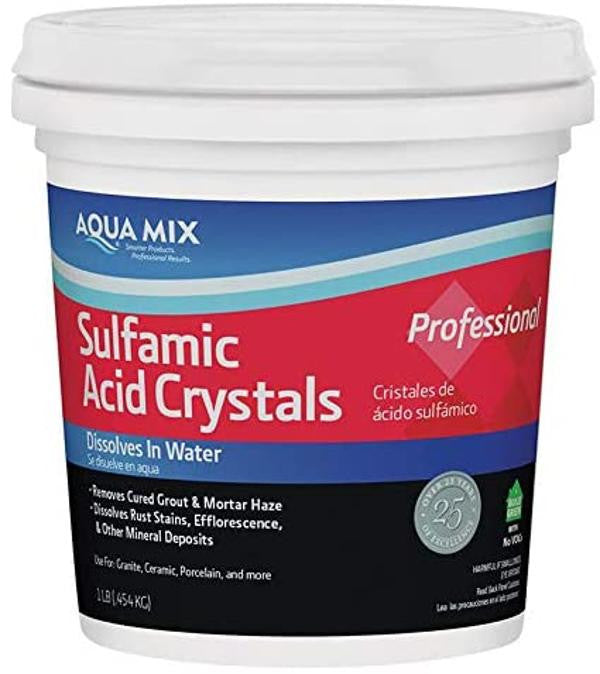 Sulfamic Acid Crystals, 1 lb Jar