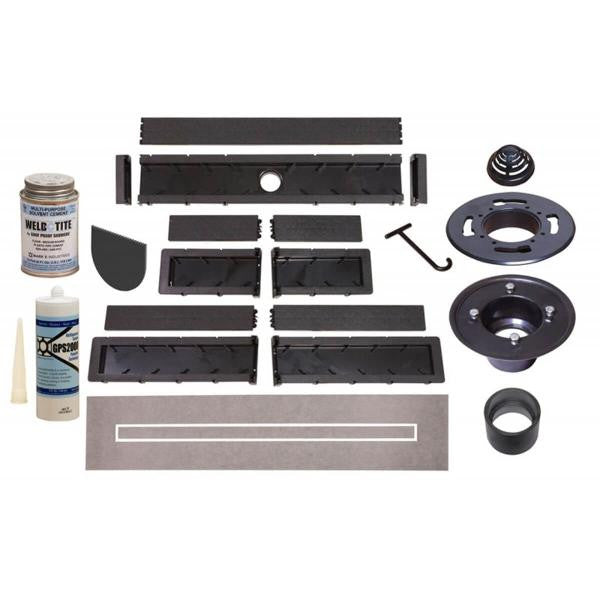 Goof Proof Linear Shower Drain 1