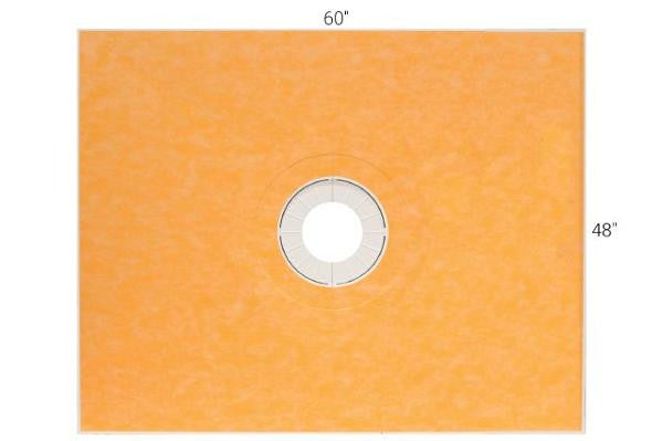 KERDI Shower Tray 48x60" Center Drain