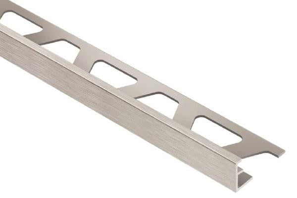 JOLLY 5/16" Brushed Nickel Tile Edge Trim 1