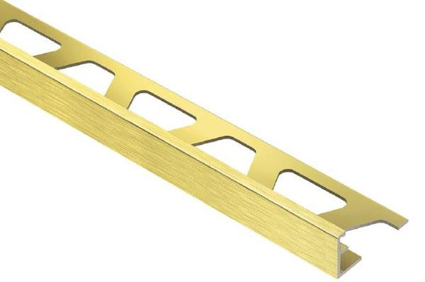 JOLLY 1/2" Aluminum Edge Trim, Brushed Brass